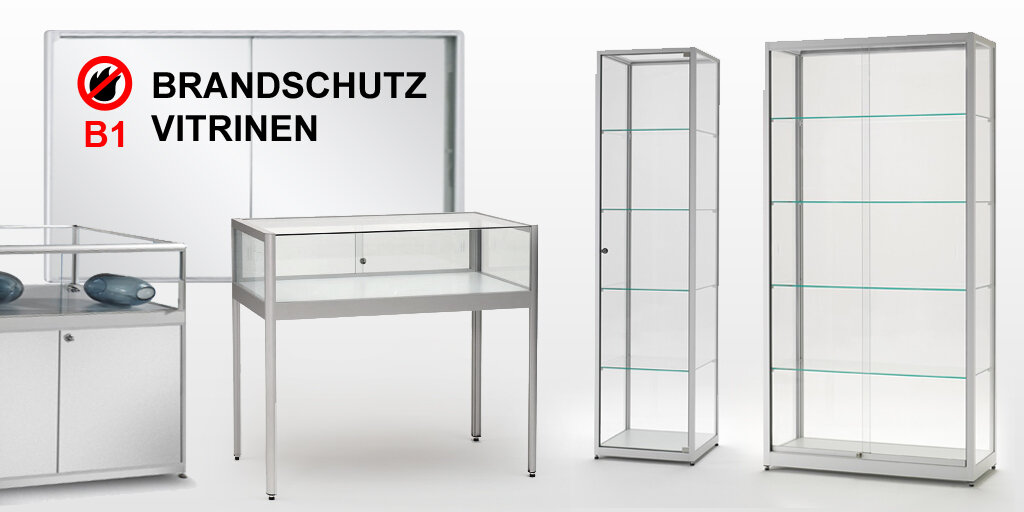 Brandschutz Vitrinen