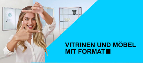 Glasmöbel Vitrinen